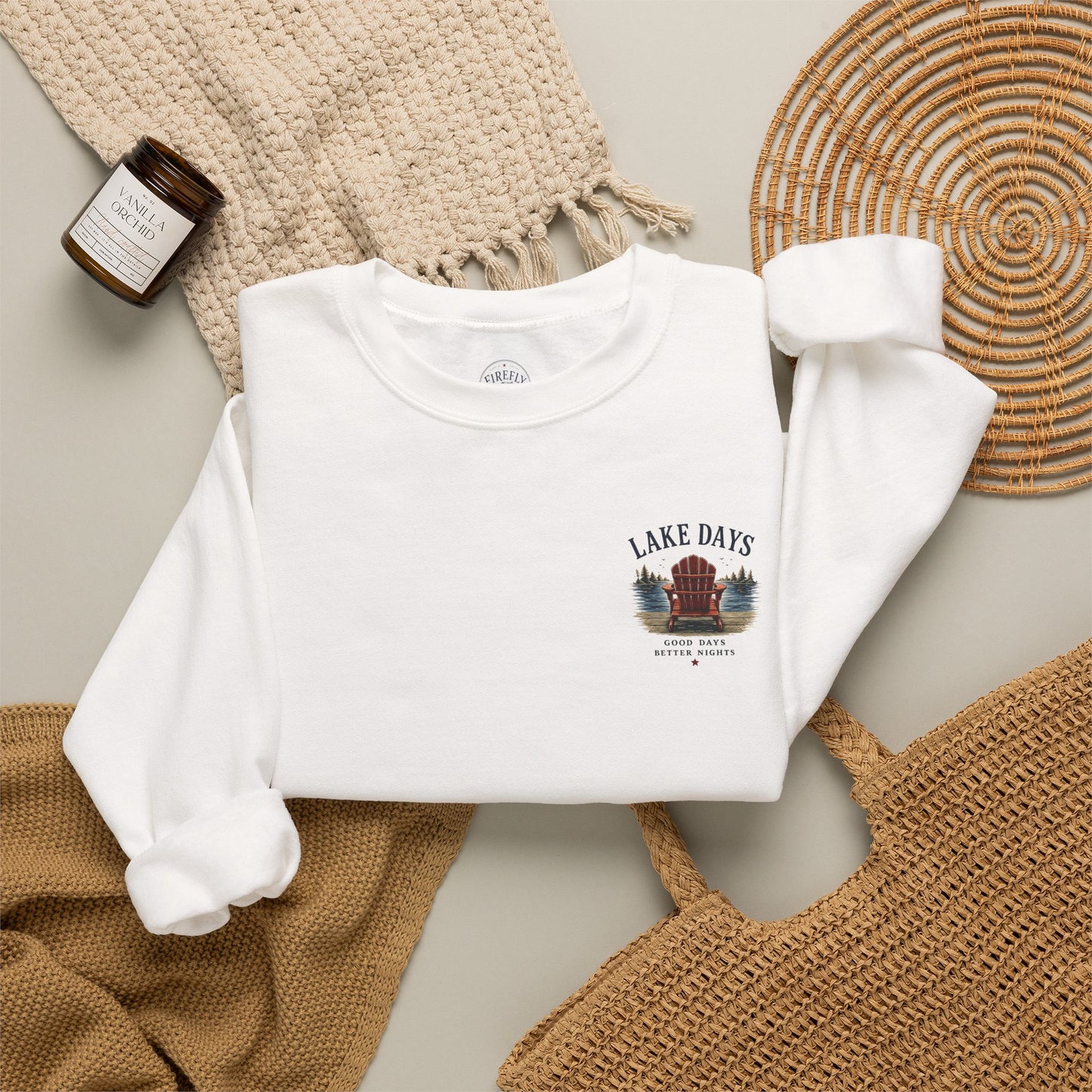 Lake Days Crewneck