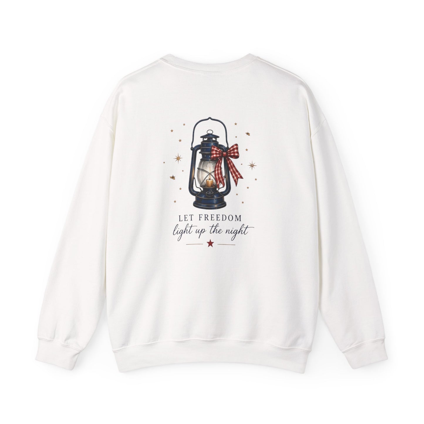 Let Freedom Light Up the Night Crewneck