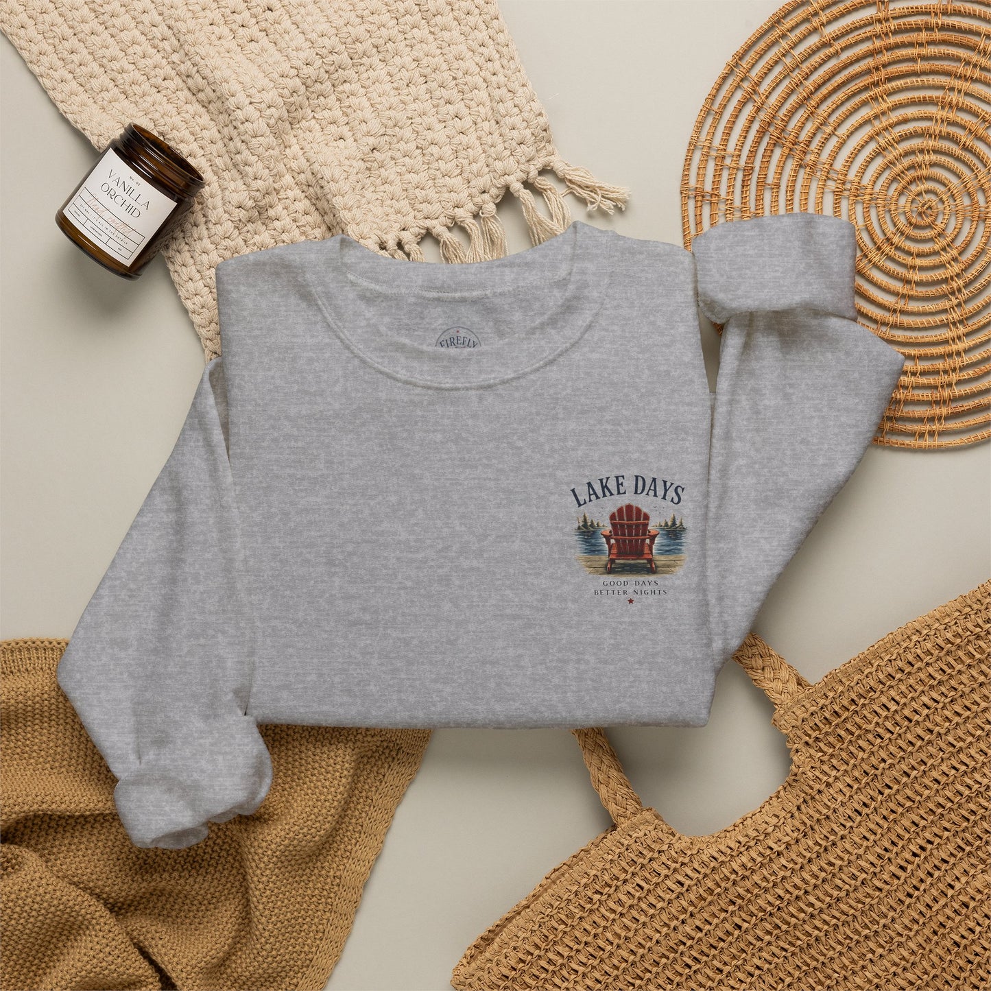 Lake Days Crewneck