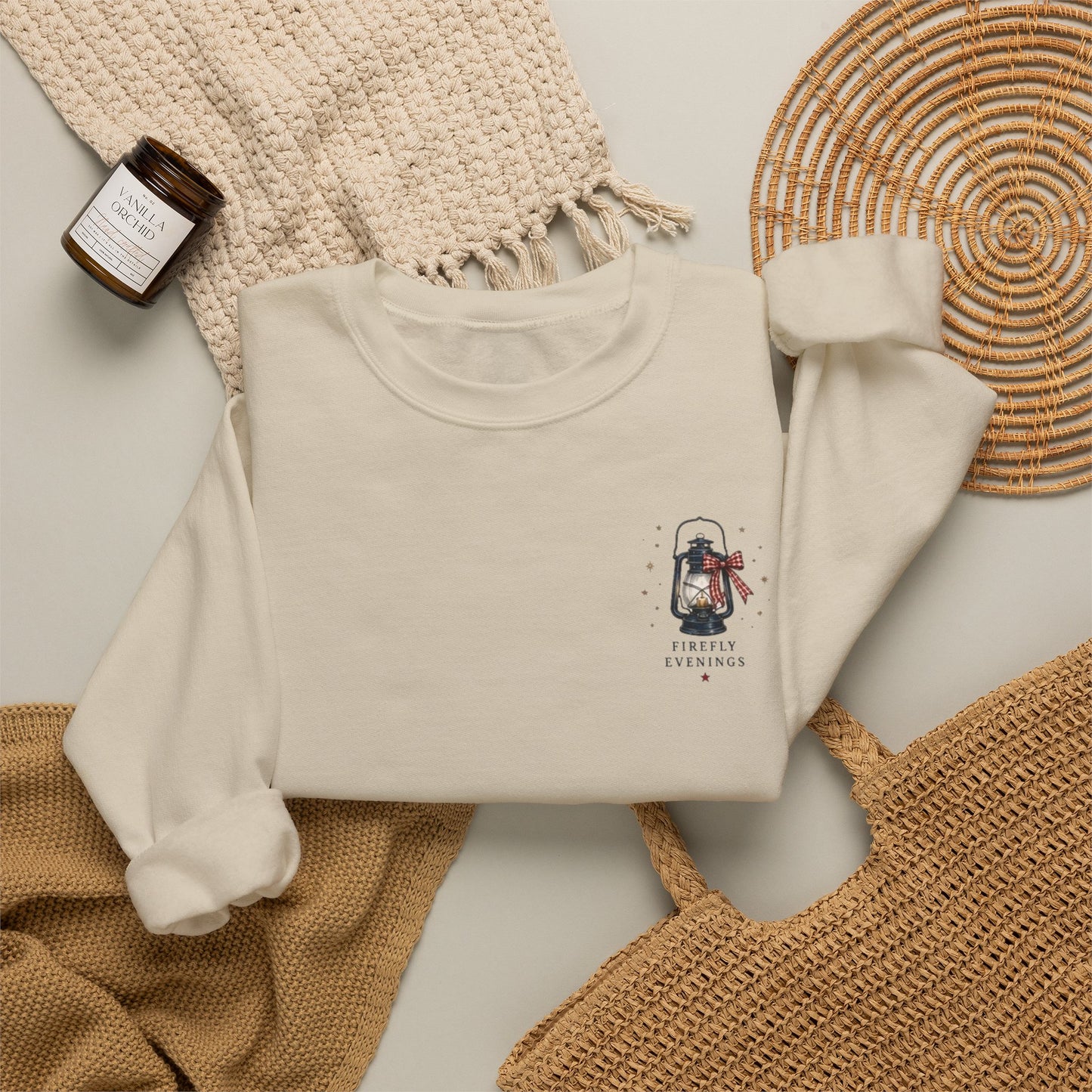 Let Freedom Light Up the Night Crewneck