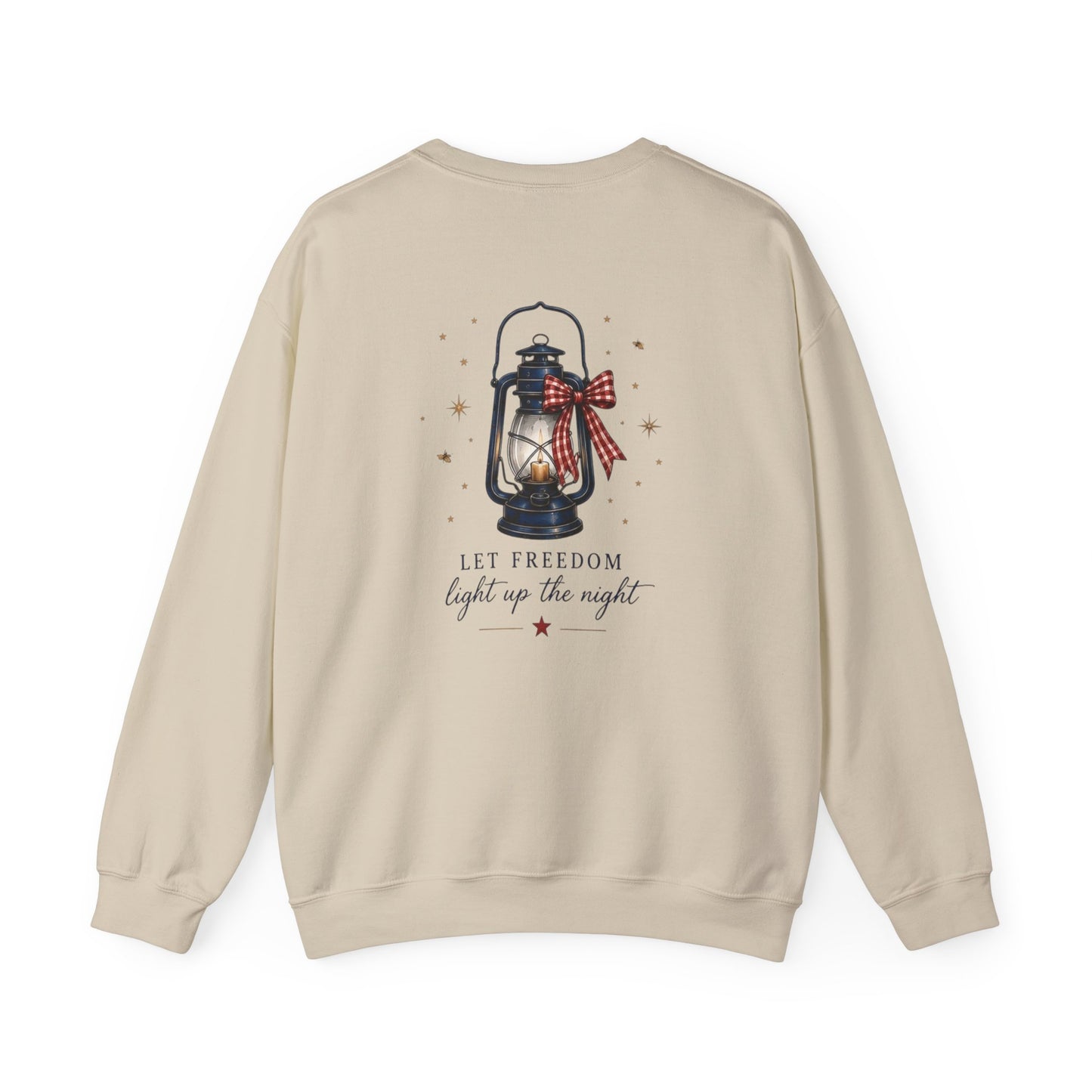 Let Freedom Light Up the Night Crewneck
