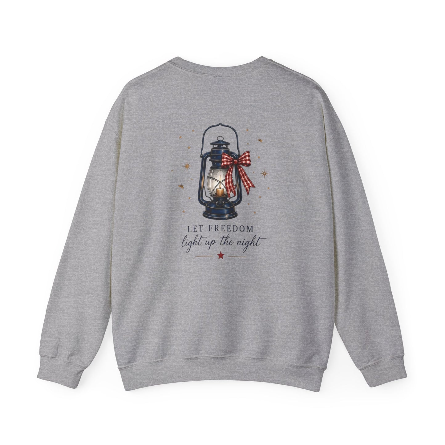 Let Freedom Light Up the Night Crewneck